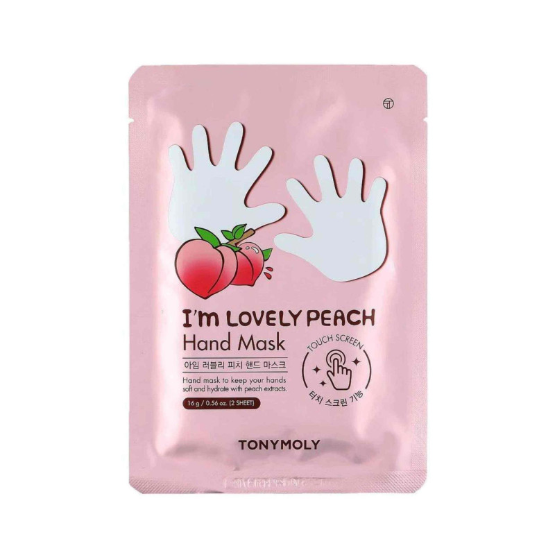 TONYMOLY I'm Lovely Peach Hand Mask 16gm